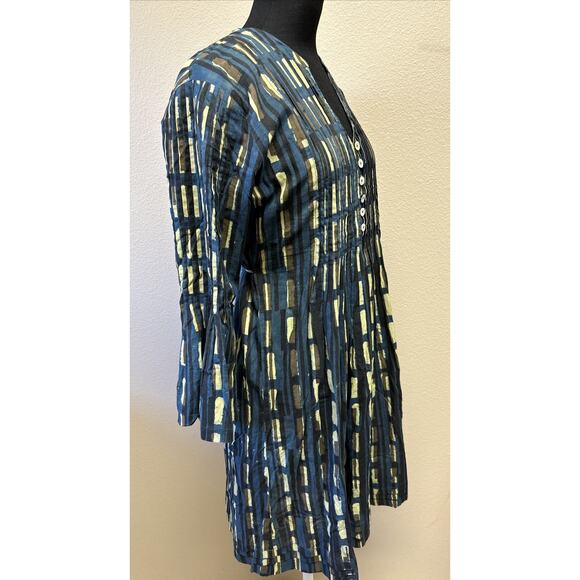 Aman Lamu Kenya Dress S/M Africa Timeless Peasant Boho Unique Flowy Tribal - Picture 7 of 13